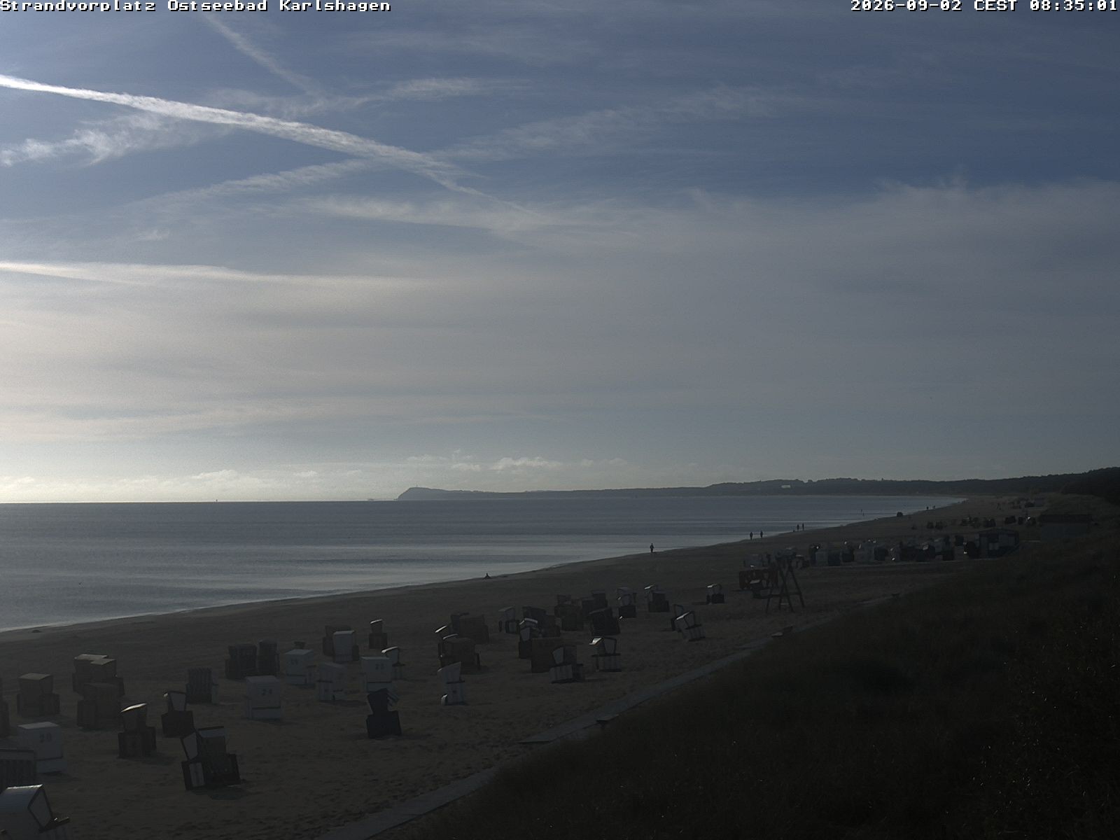 Archiv Foto Webcam Usedom: Strandvorplatz Karlshagen