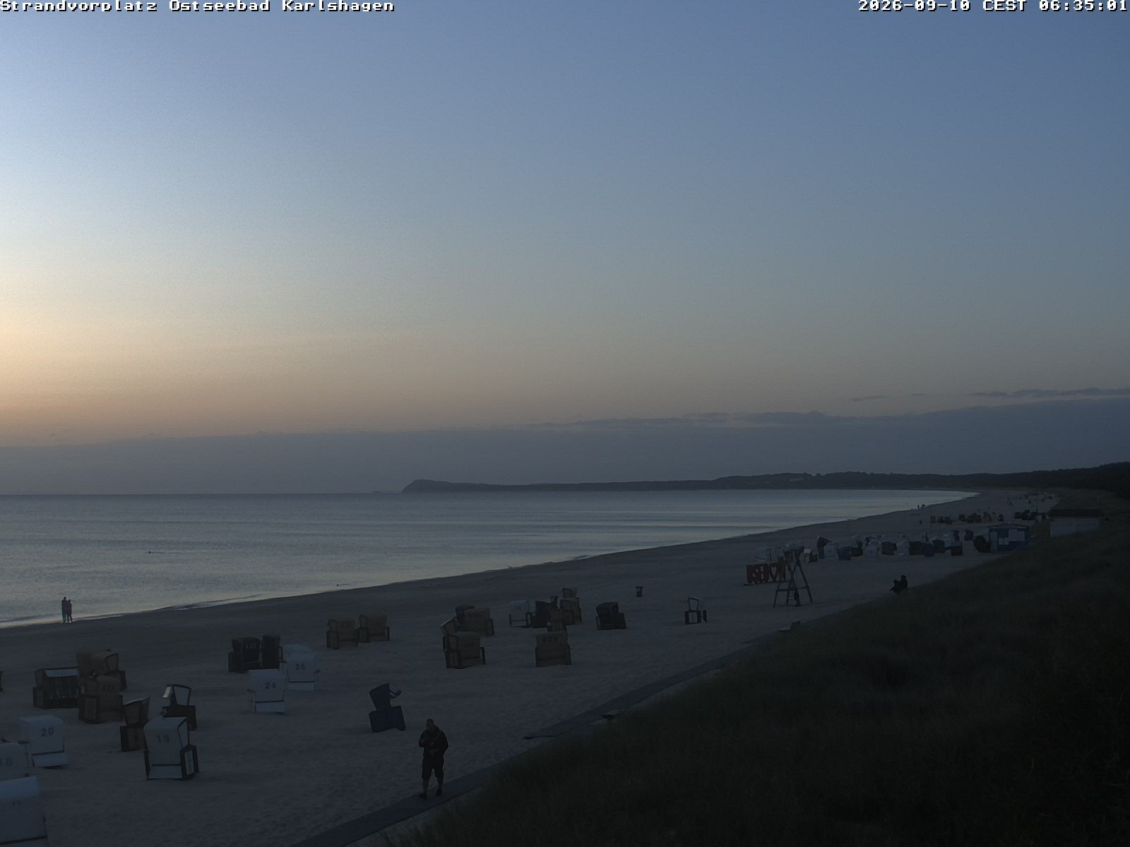 Archived image Webcam North east view Karlshagen beach