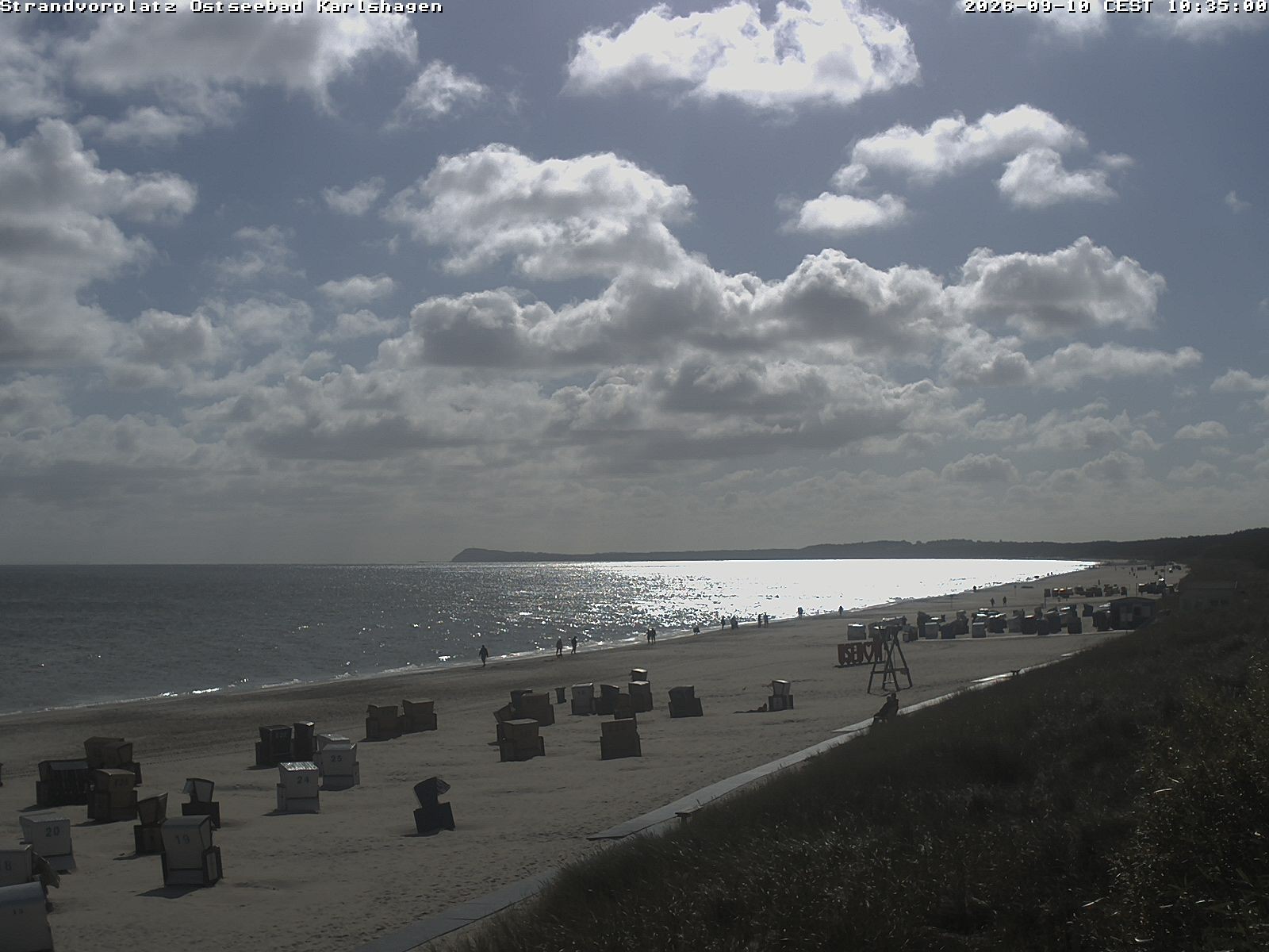 Archived image Webcam North east view Karlshagen beach