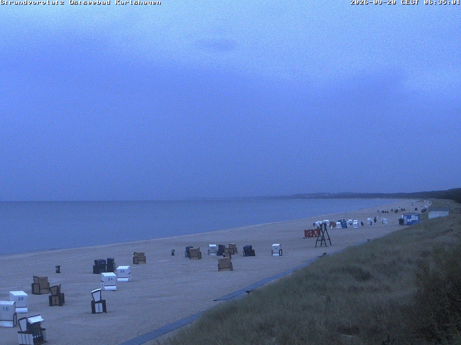 Archived image Webcam North east view Karlshagen beach