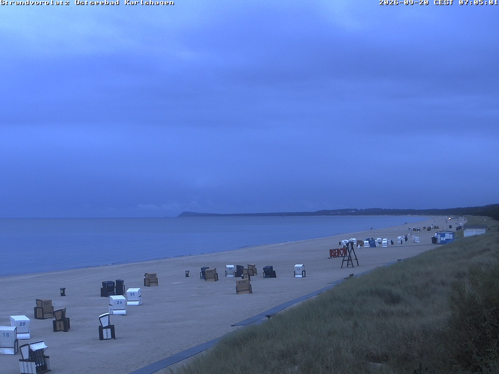 Archived image Webcam North east view Karlshagen beach