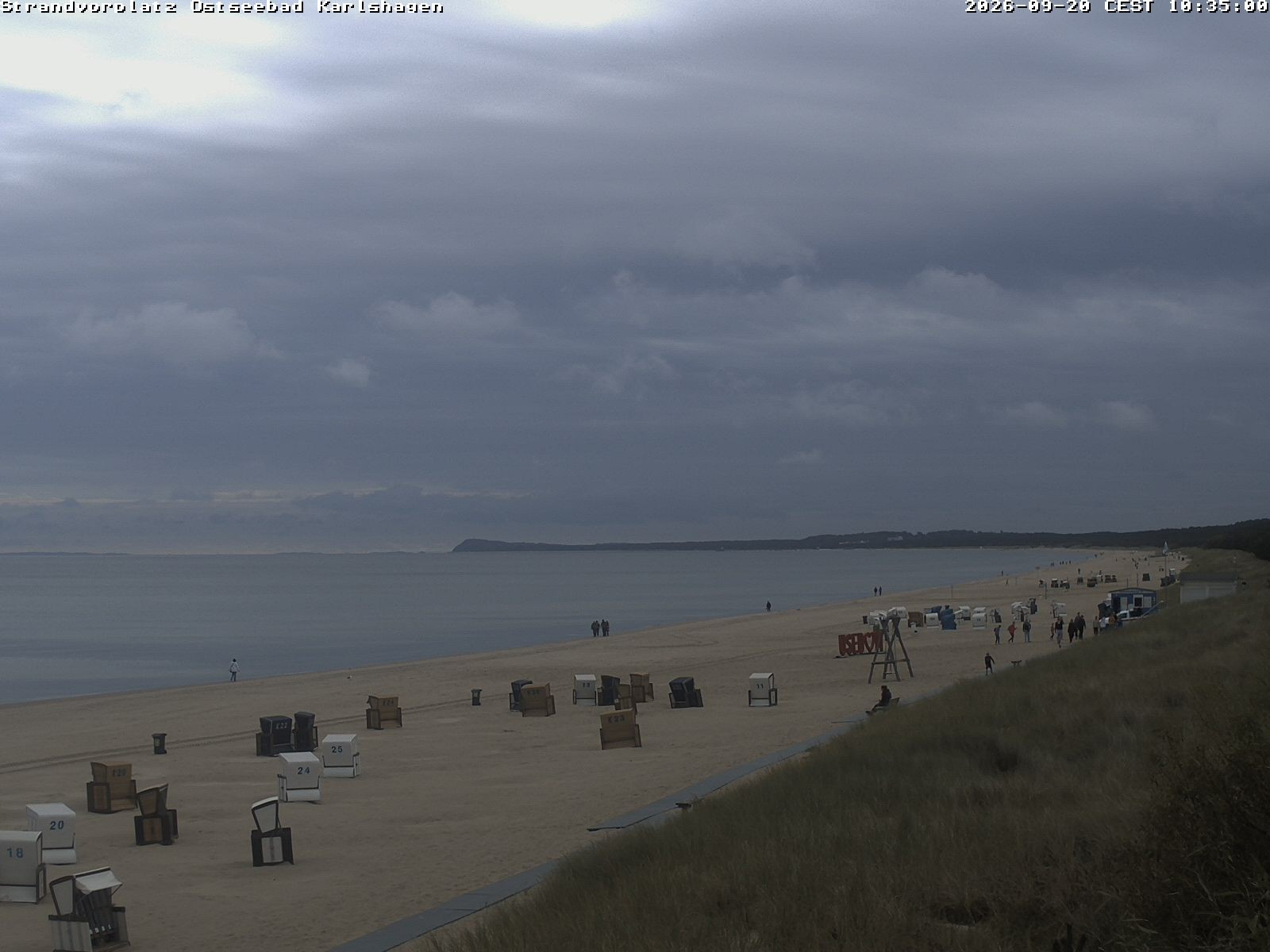 Archived image Webcam North east view Karlshagen beach