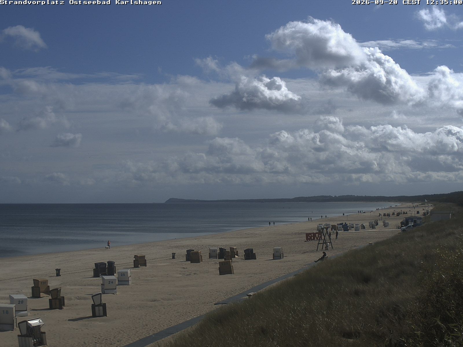 Archived image Webcam North east view Karlshagen beach