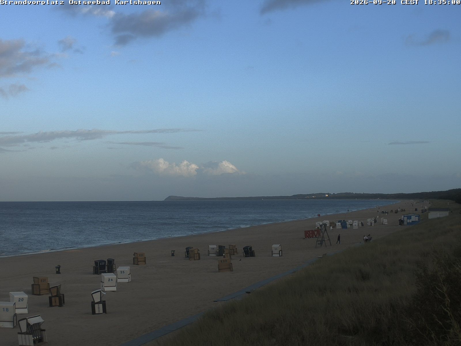 Archived image Webcam North east view Karlshagen beach