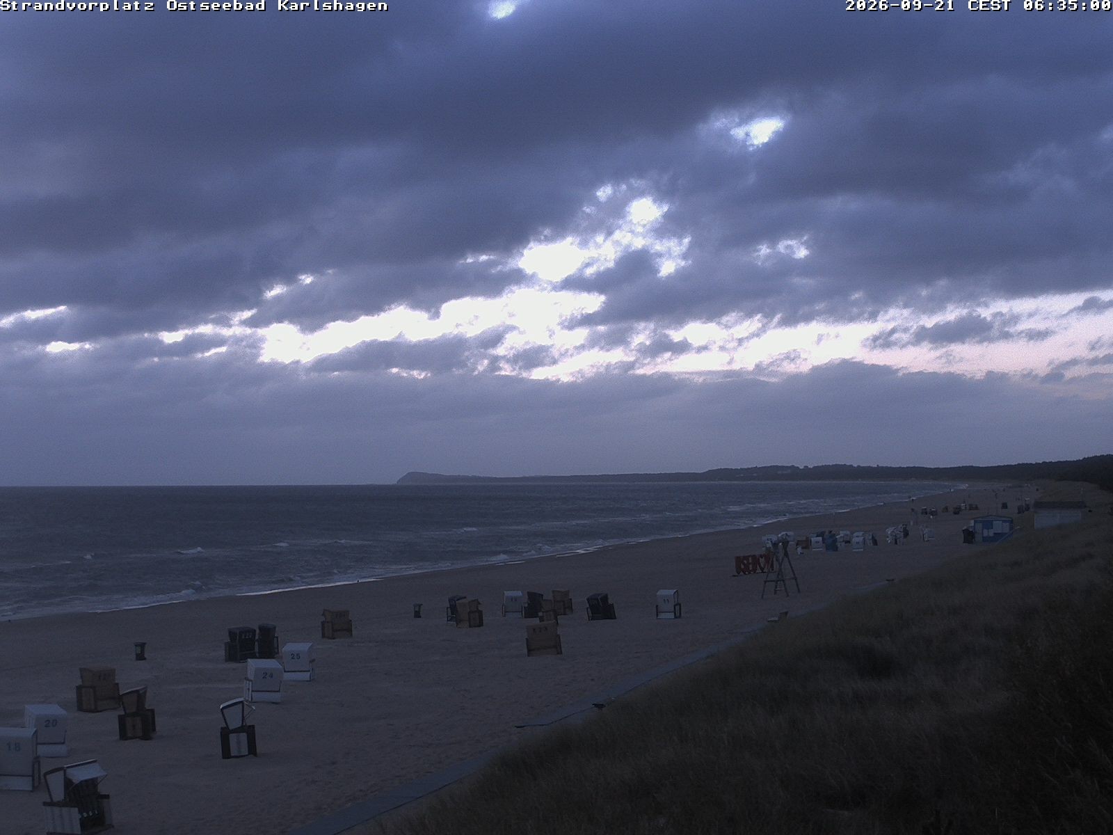 Archived image Webcam North east view Karlshagen beach