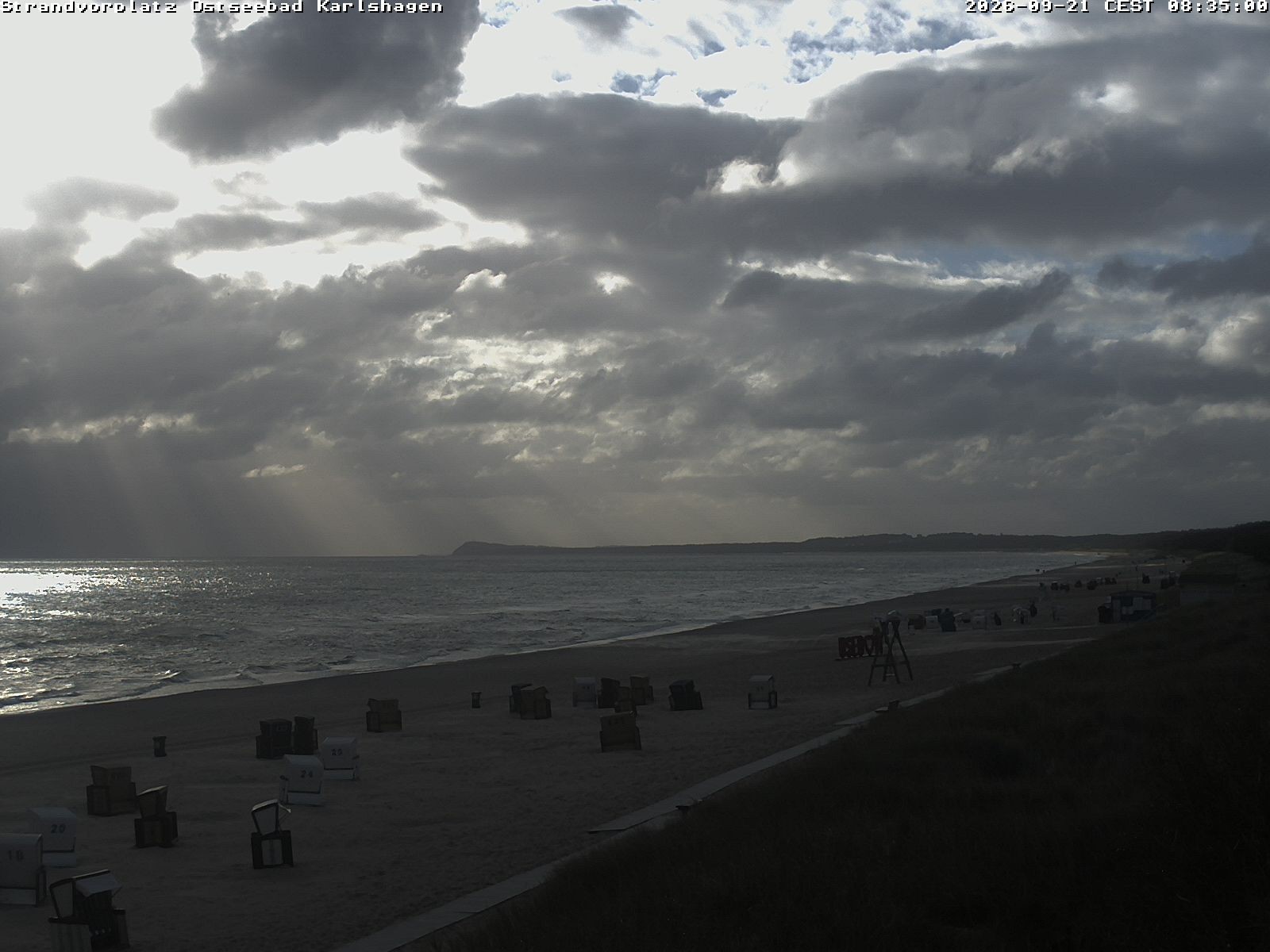 Archived image Webcam North east view Karlshagen beach
