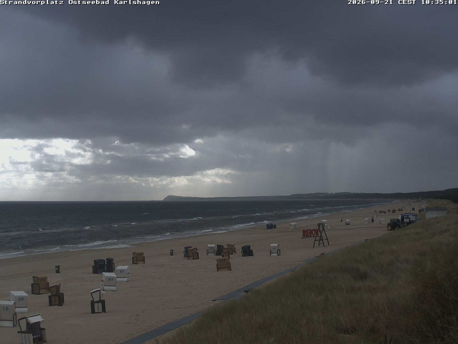 Archived image Webcam North east view Karlshagen beach