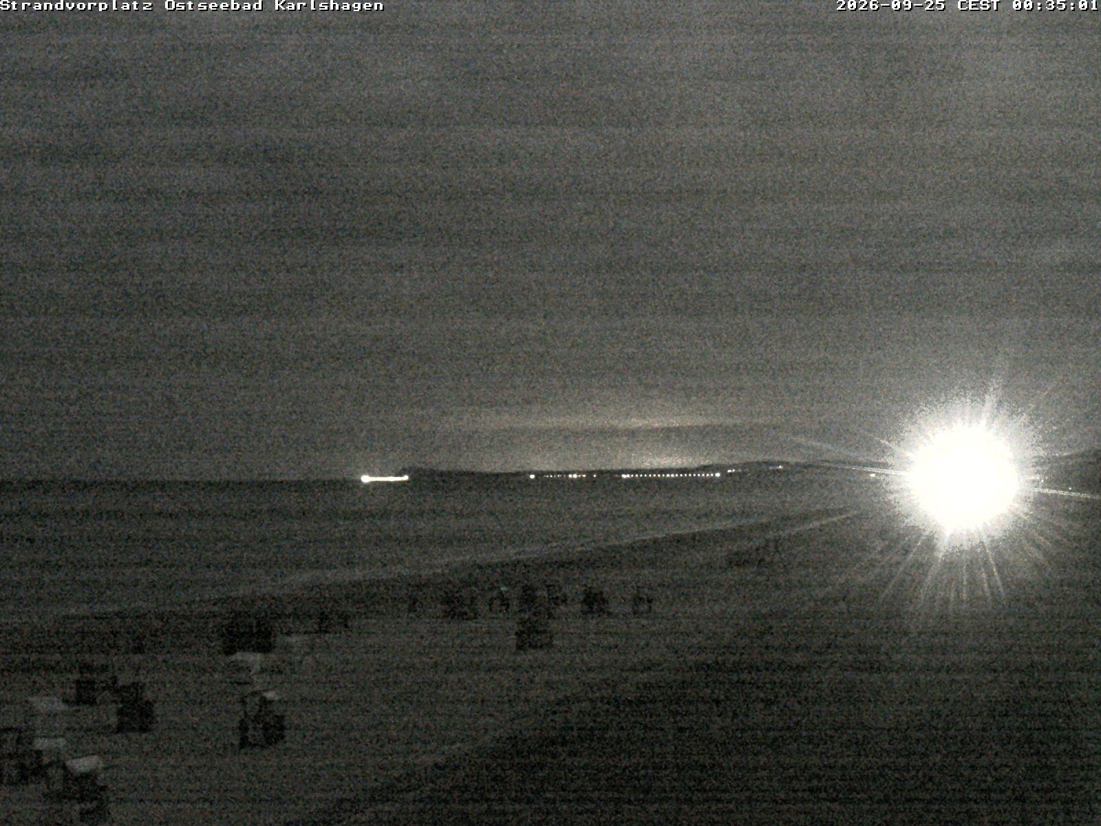 Archiv Foto Webcam Usedom: Strandvorplatz Karlshagen