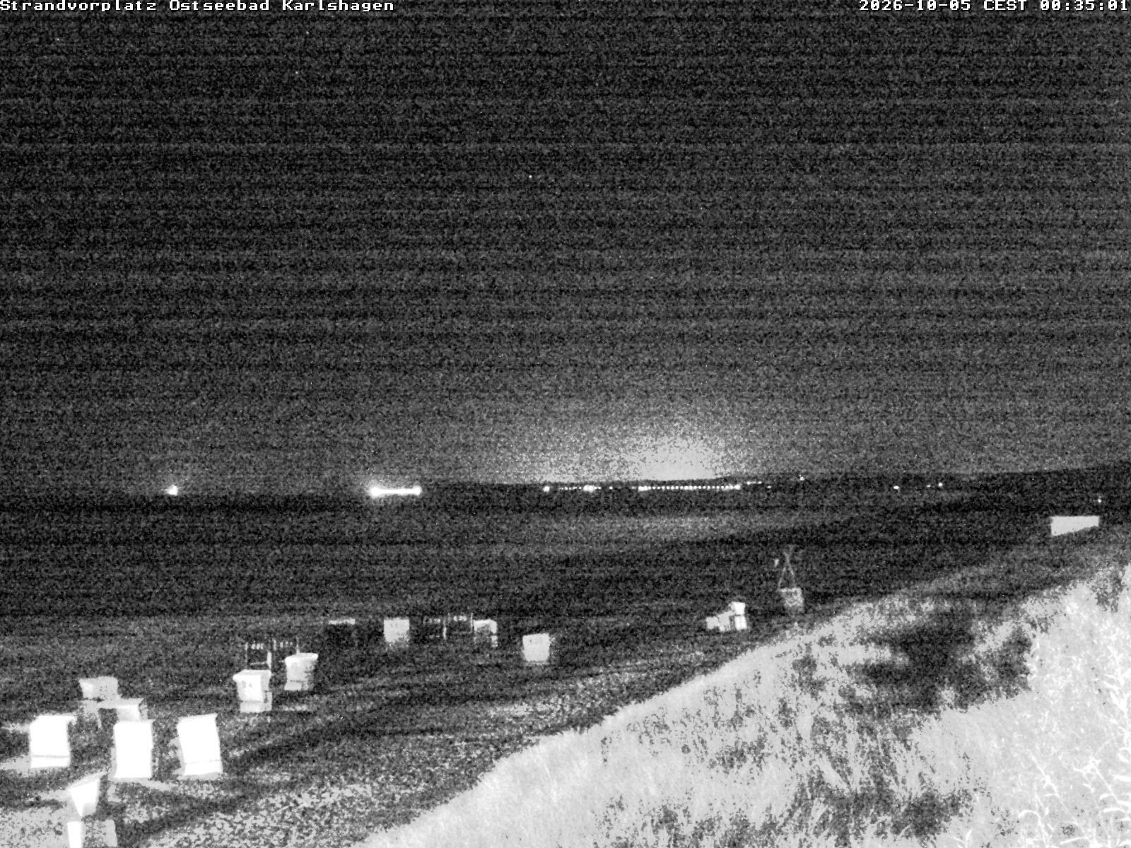 Archiv Foto Webcam Usedom: Strandvorplatz Karlshagen