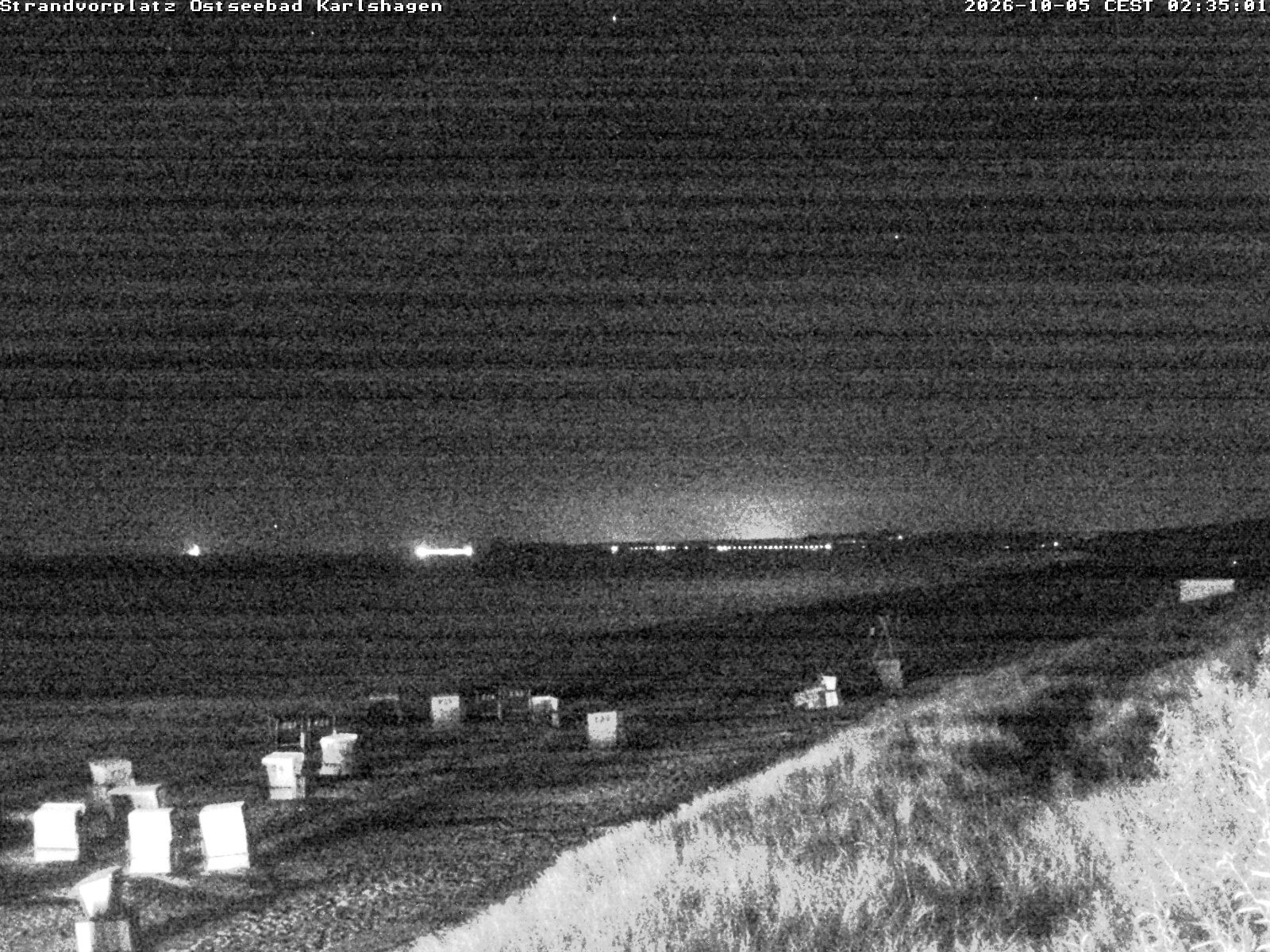Archiv Foto Webcam Usedom: Strandvorplatz Karlshagen