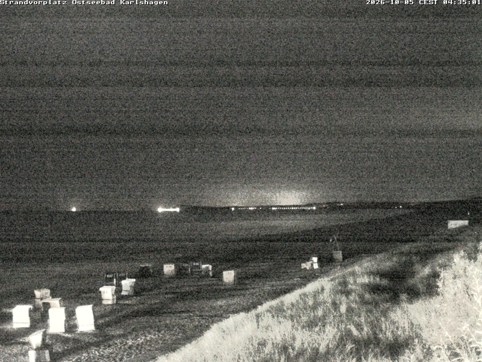 Archiv Foto Webcam Usedom: Strandvorplatz Karlshagen