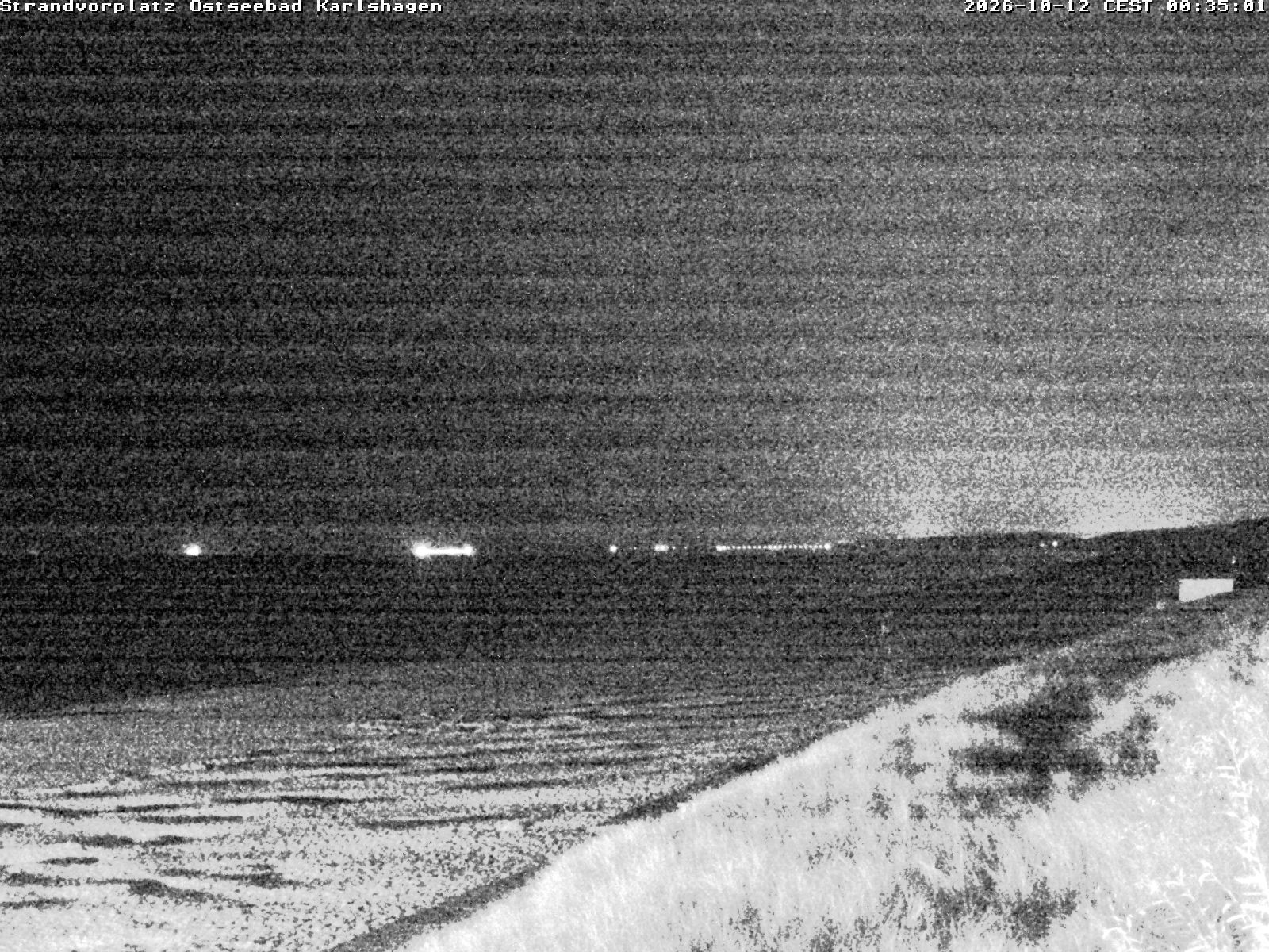 Archiv Foto Webcam Usedom: Strandvorplatz Karlshagen