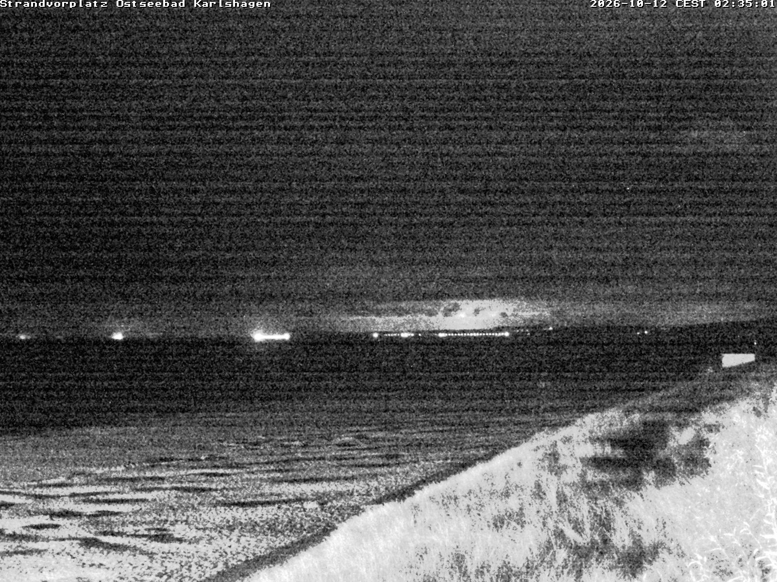 Archiv Foto Webcam Usedom: Strandvorplatz Karlshagen