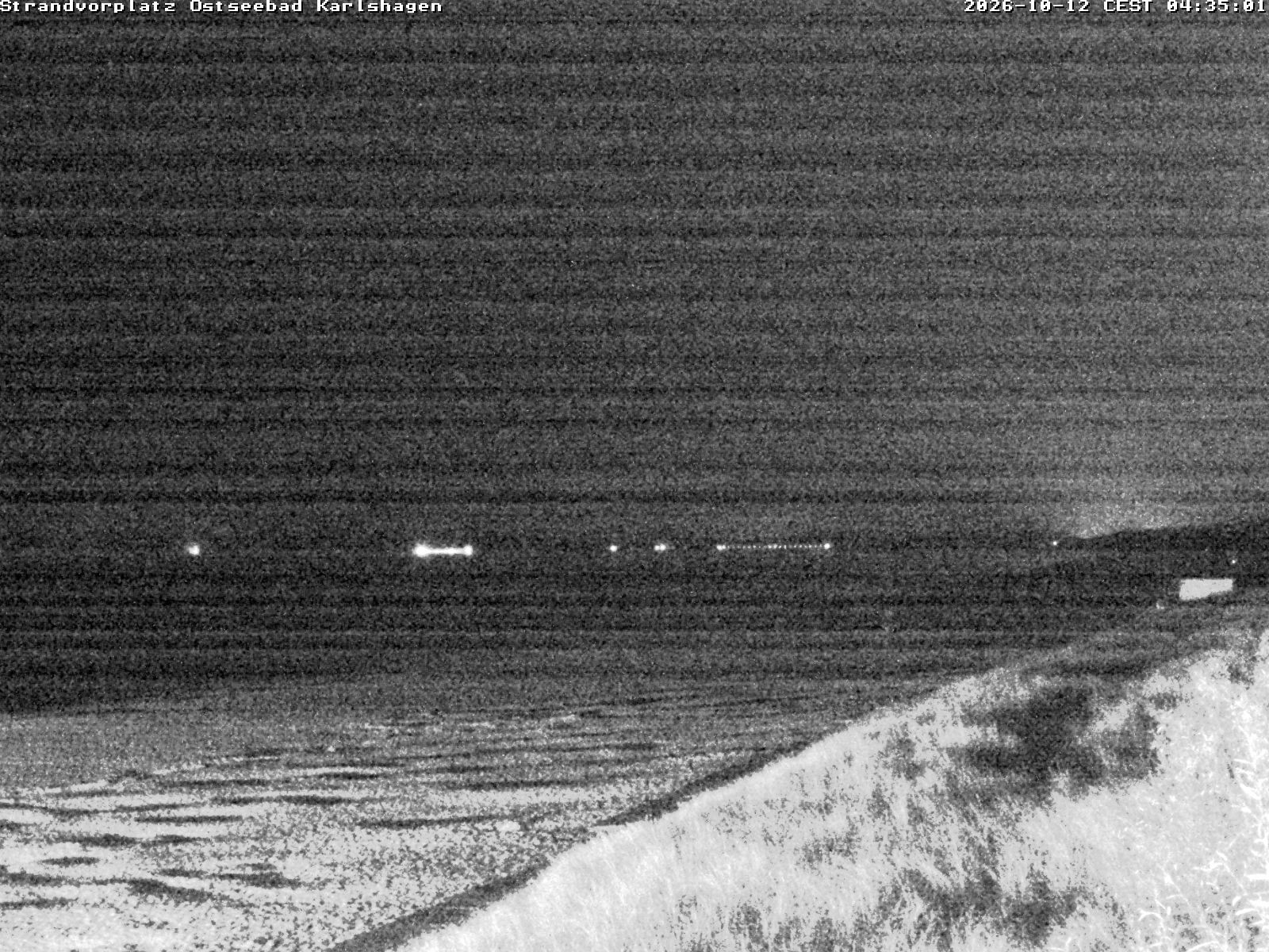 Archiv Foto Webcam Usedom: Strandvorplatz Karlshagen