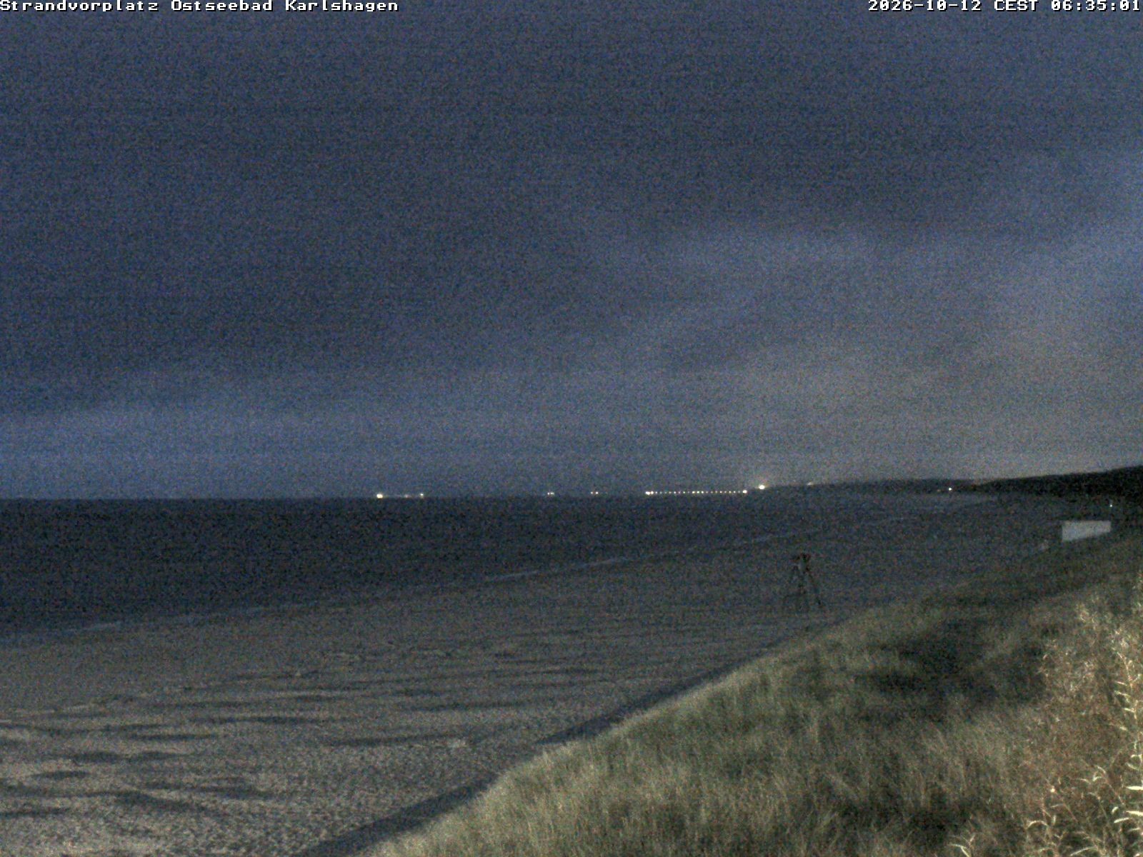 Archiv Foto Webcam Usedom: Strandvorplatz Karlshagen