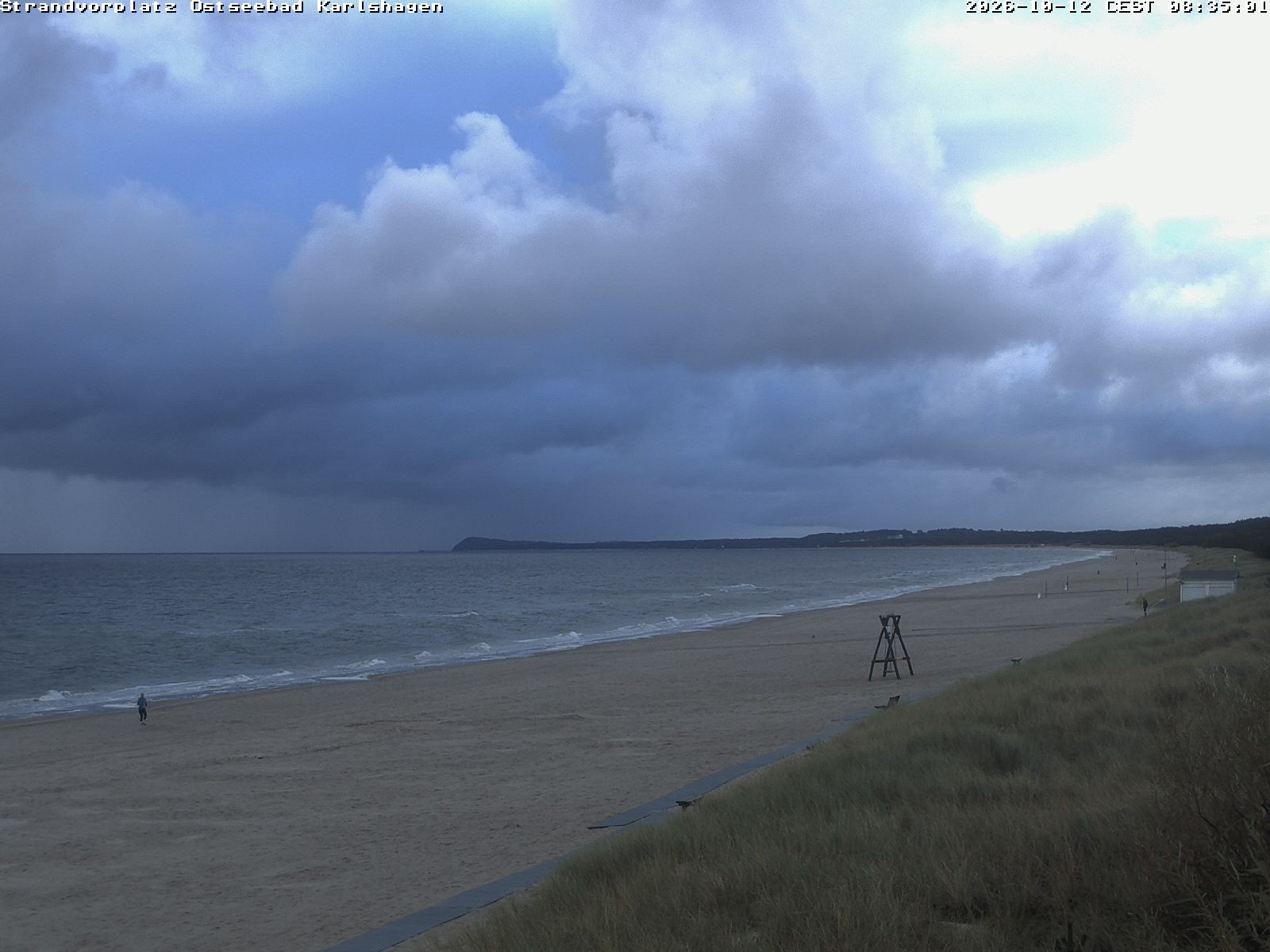 Archiv Foto Webcam Usedom: Strandvorplatz Karlshagen