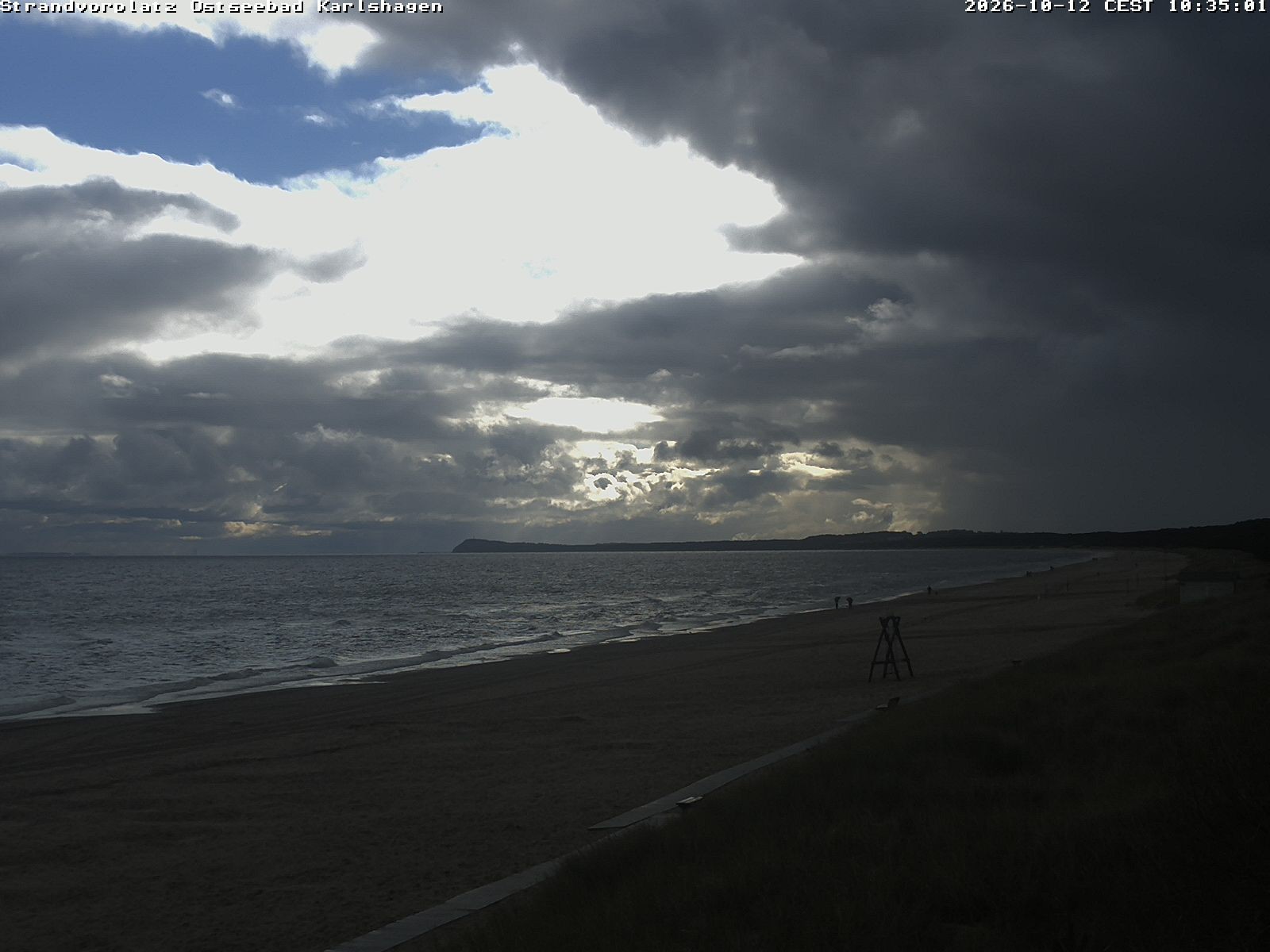 Archiv Foto Webcam Usedom: Strandvorplatz Karlshagen