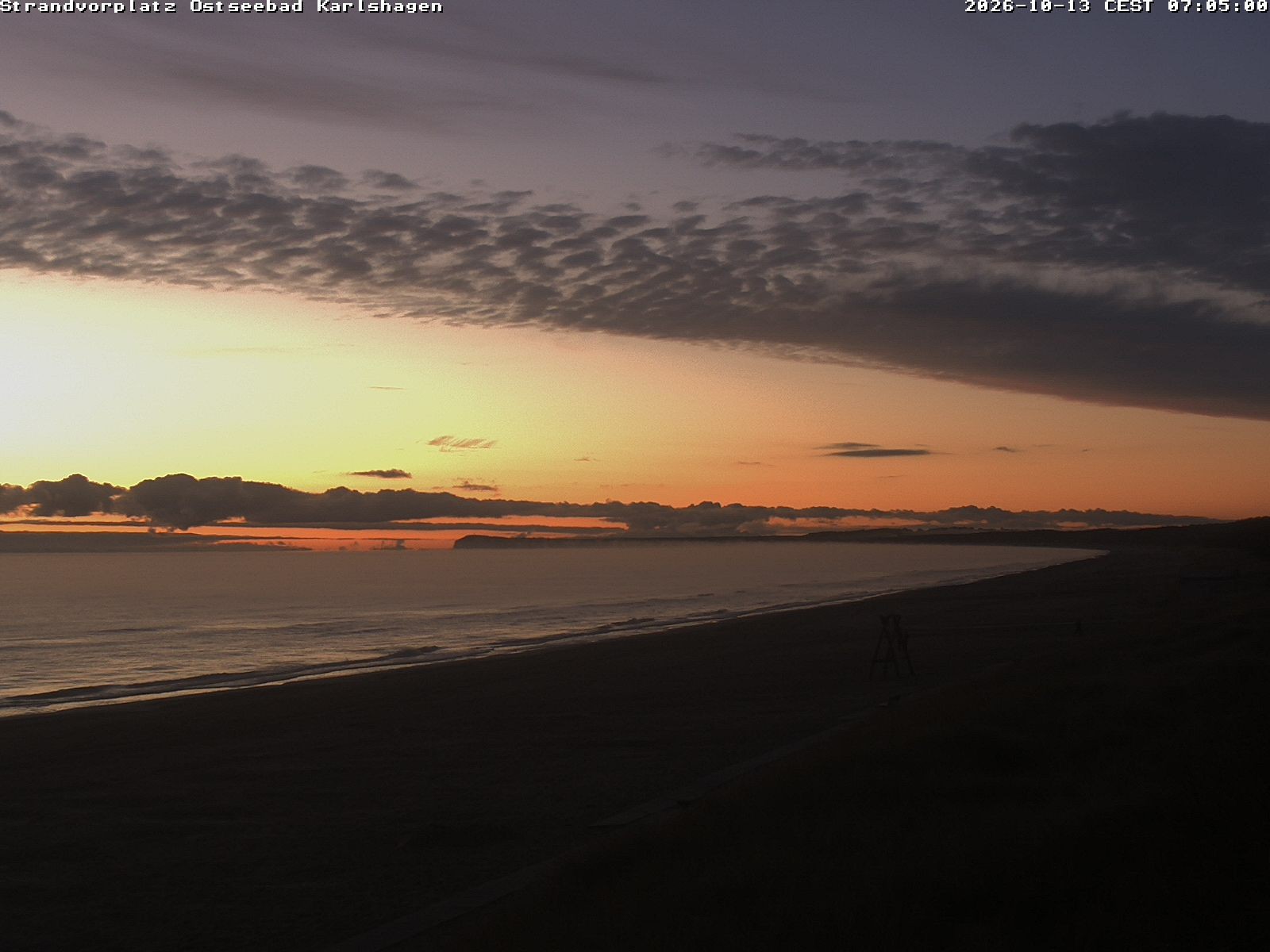 Archiv Foto Webcam Usedom: Strandvorplatz Karlshagen