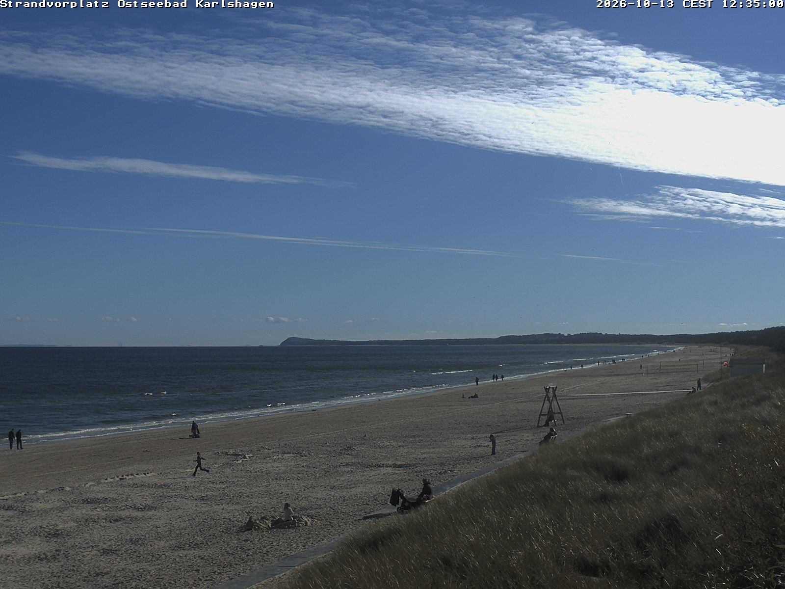 Archiv Foto Webcam Usedom: Strandvorplatz Karlshagen