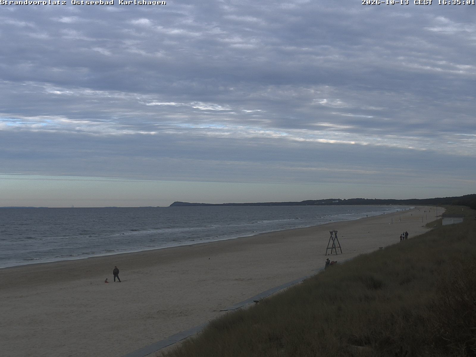 Archiv Foto Webcam Usedom: Strandvorplatz Karlshagen