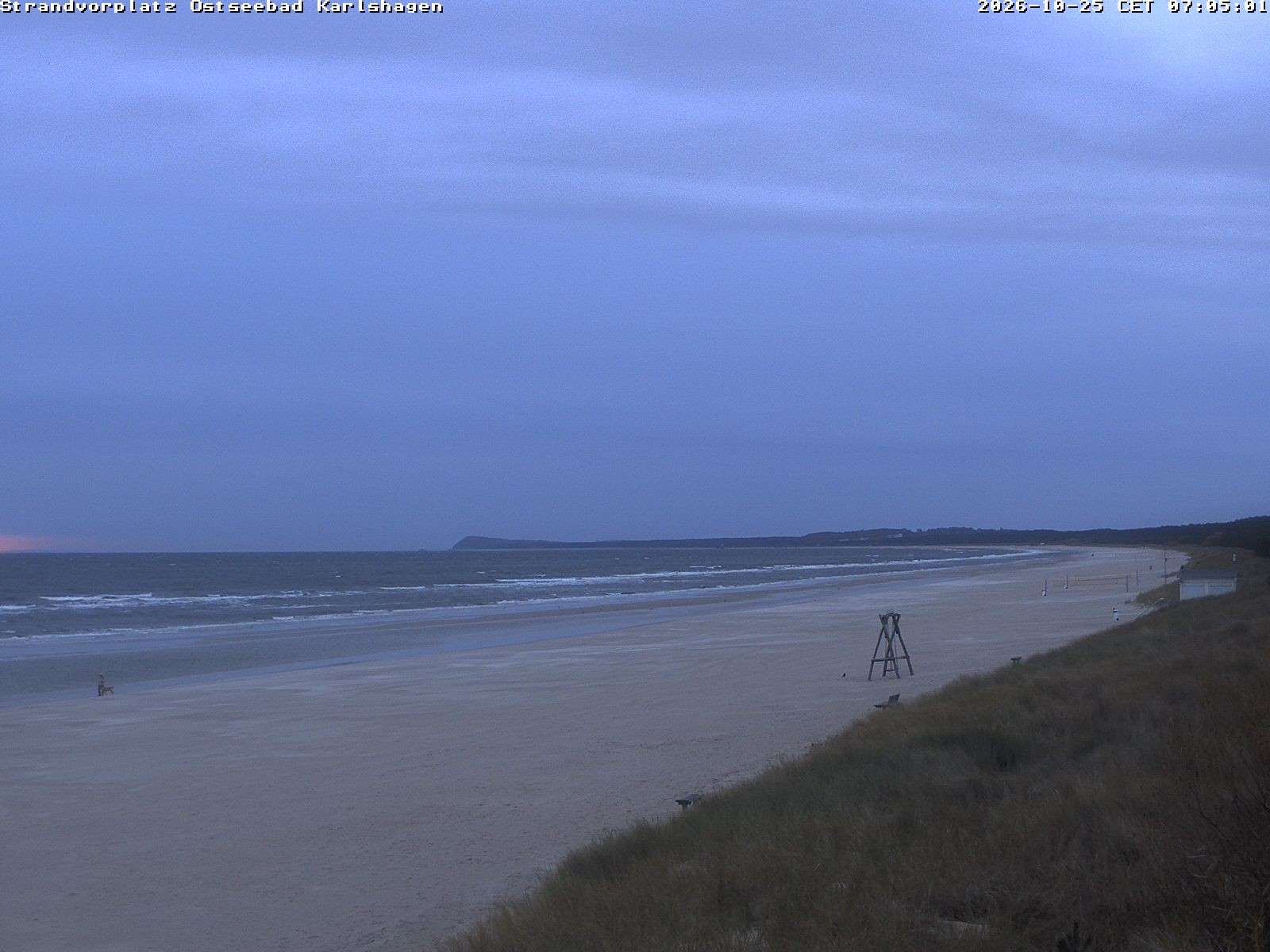 Archiv Foto Webcam Usedom: Strandvorplatz Karlshagen