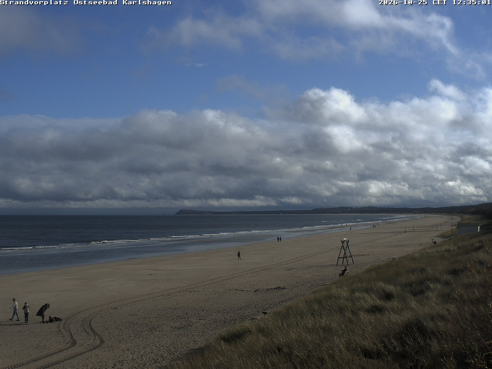 Archiv Foto Webcam Usedom: Strandvorplatz Karlshagen