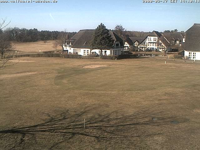 Archiv Foto Webcam Usedom: Golfplatz Balm