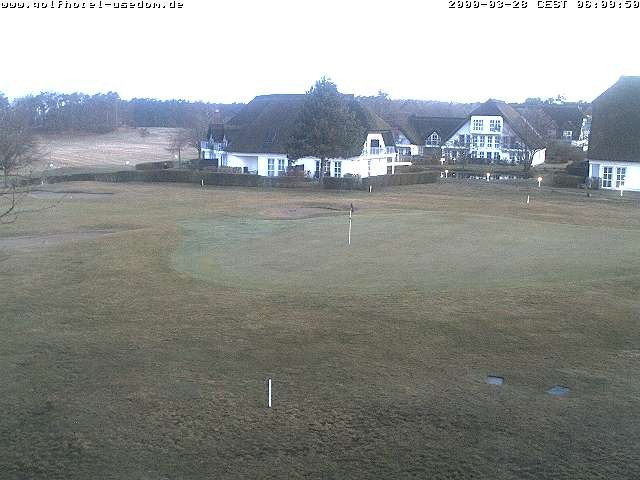 Archiv Foto Webcam Usedom: Golfplatz Balm