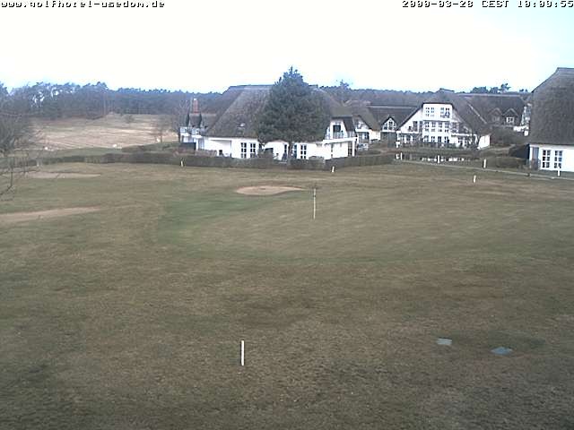 Archiv Foto Webcam Usedom: Golfplatz Balm