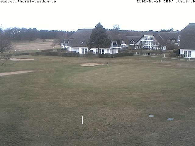 Archiv Foto Webcam Usedom: Golfplatz Balm