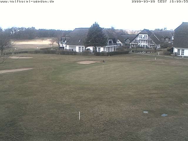 Archiv Foto Webcam Usedom: Golfplatz Balm