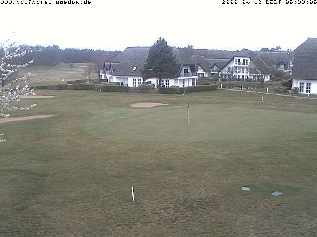 Archiv Foto Webcam Usedom: Golfplatz Balm