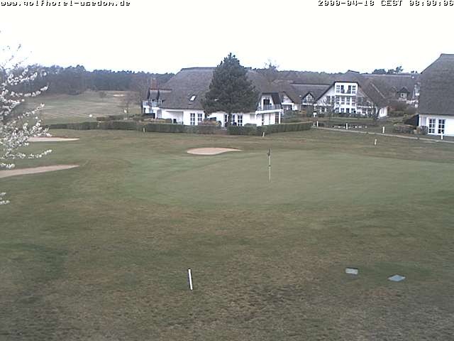 Archiv Foto Webcam Usedom: Golfplatz Balm