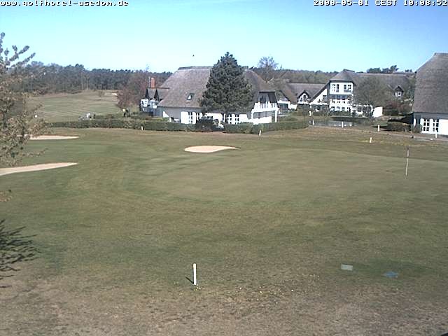 Archiv Foto Webcam Usedom: Golfplatz Balm