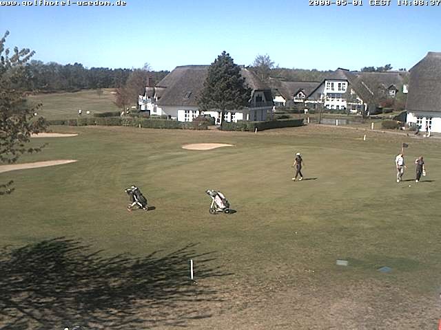 Archiv Foto Webcam Usedom: Golfplatz Balm