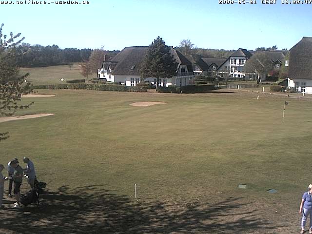 Archiv Foto Webcam Usedom: Golfplatz Balm