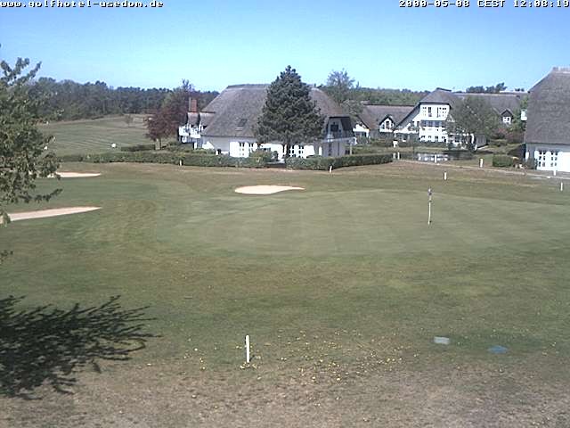Archiv Foto Webcam Usedom: Golfplatz Balm