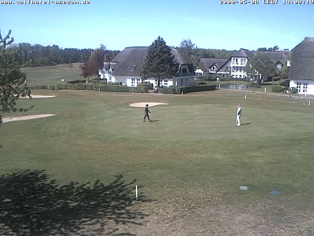 Archiv Foto Webcam Usedom: Golfplatz Balm