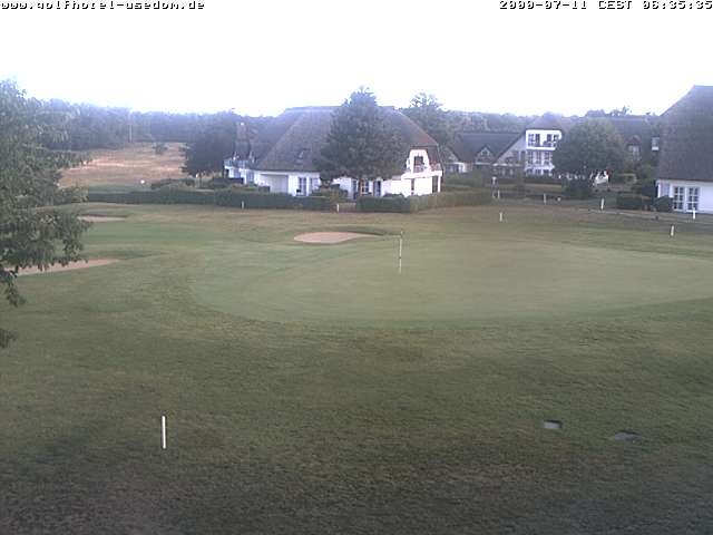 Archiv Foto Webcam Usedom: Golfplatz Balm