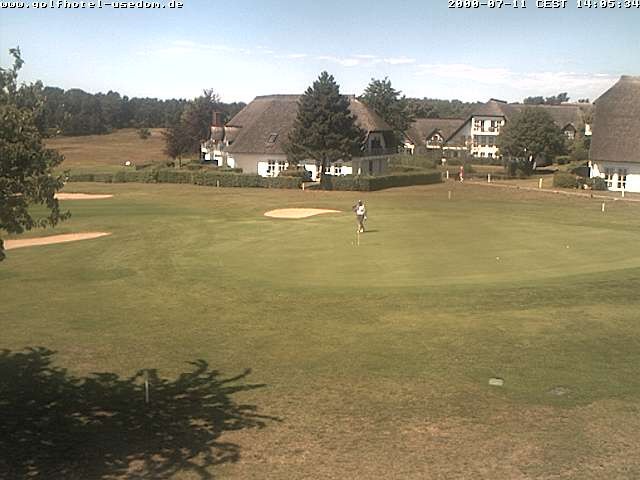 Archiv Foto Webcam Usedom: Golfplatz Balm
