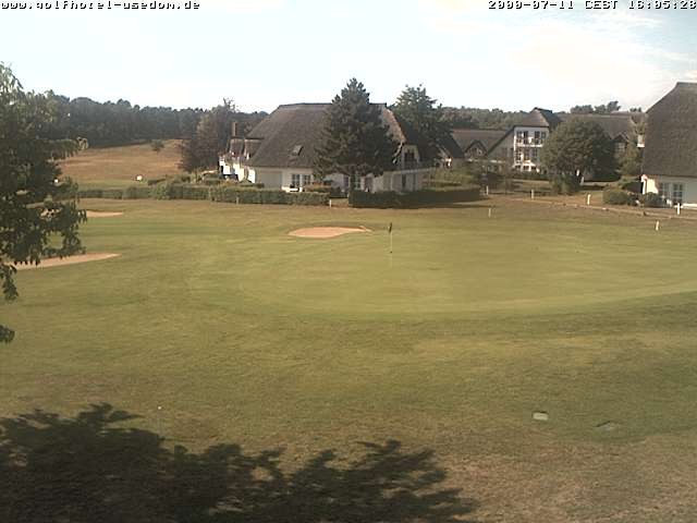 Archiv Foto Webcam Usedom: Golfplatz Balm