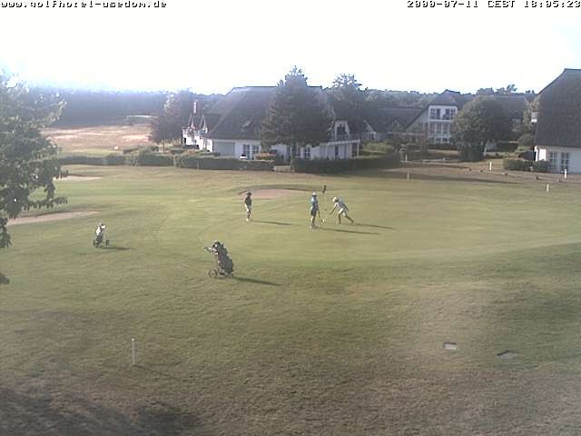 Archiv Foto Webcam Usedom: Golfplatz Balm