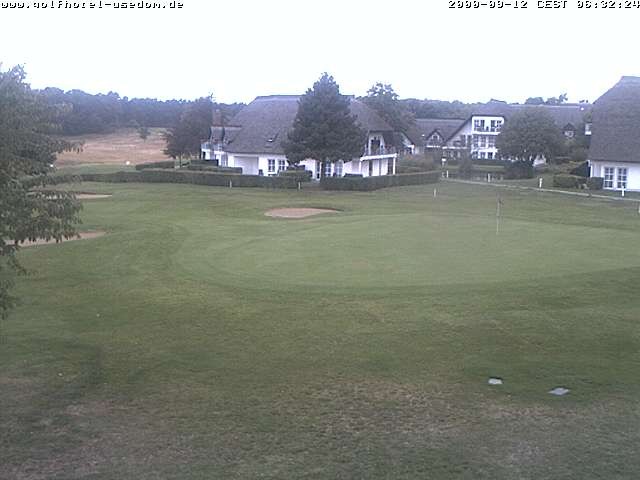 Archiv Foto Webcam Usedom: Golfplatz Balm