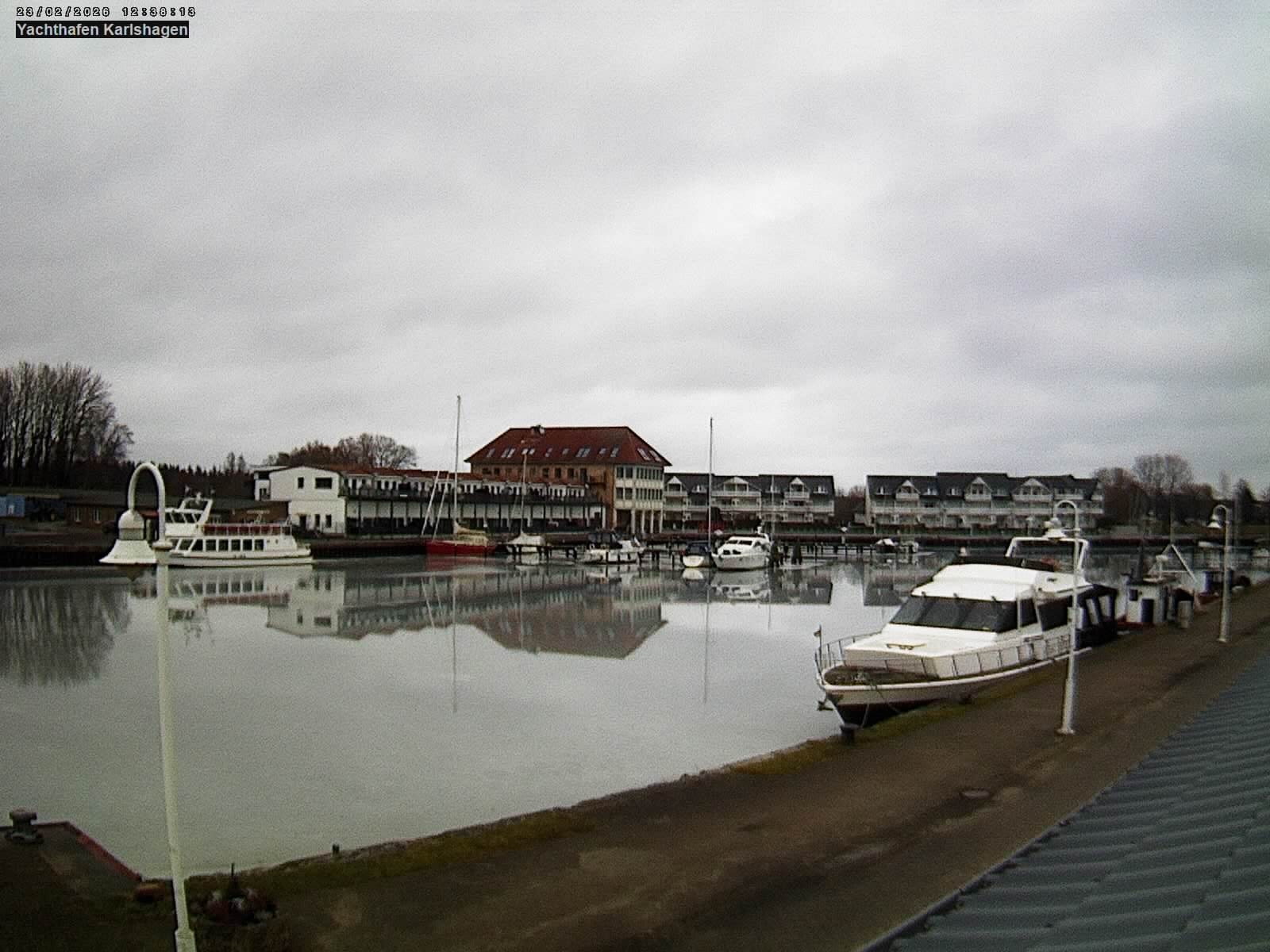 Archiv Foto Webcam Usedom: Yachthafen Karlshagen