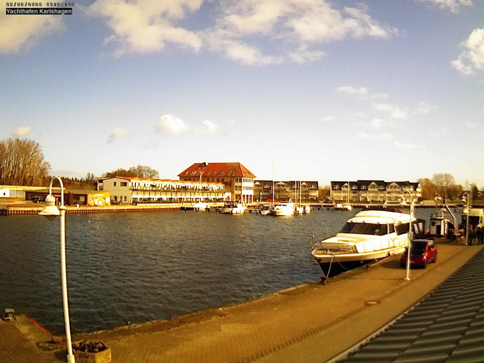 Archiv Foto Webcam Usedom: Yachthafen Karlshagen