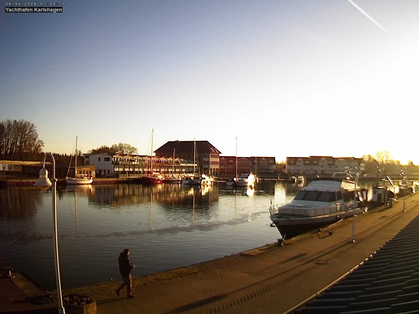 Archiv Foto Webcam Usedom: Yachthafen Karlshagen