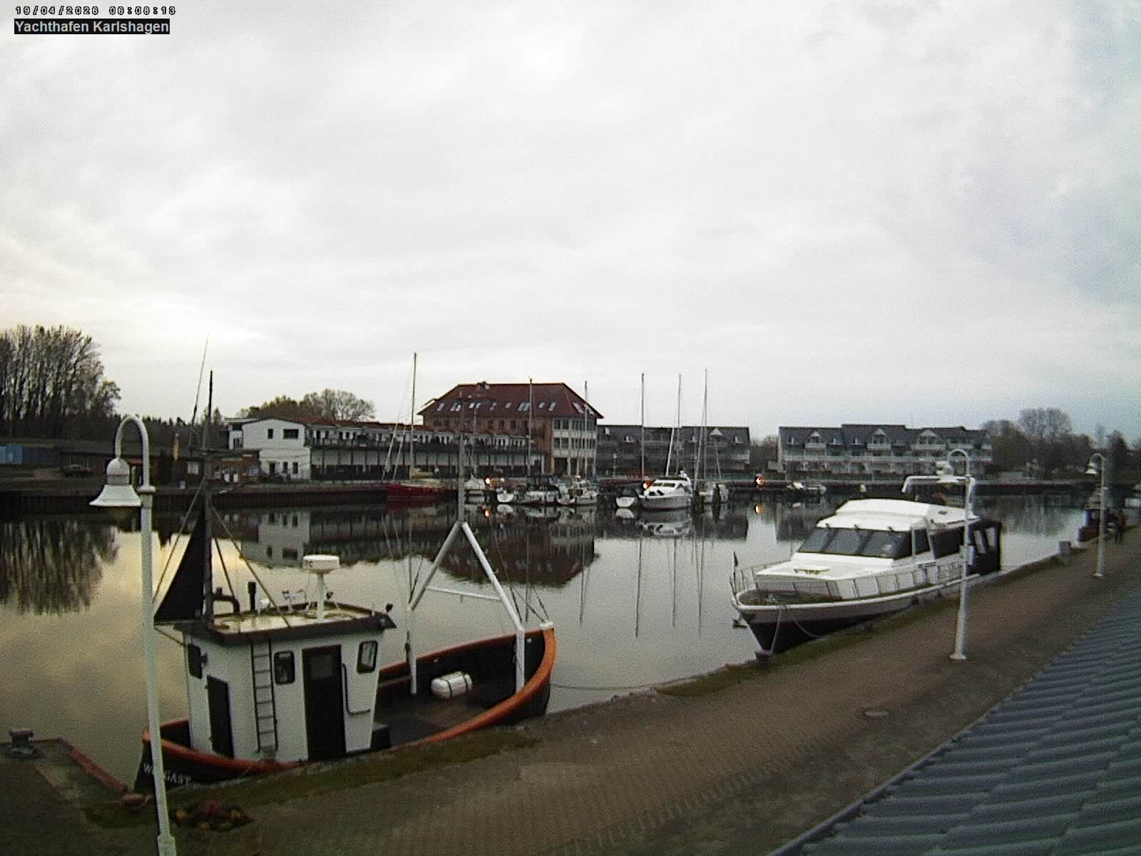 Archiv Foto Webcam Usedom: Yachthafen Karlshagen