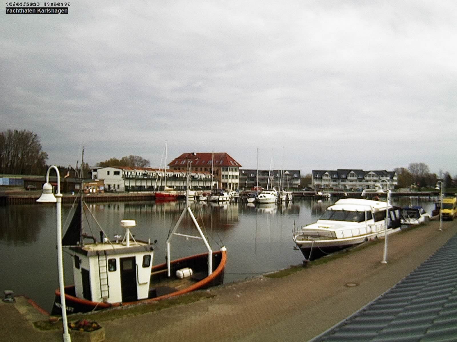 Archiv Foto Webcam Usedom: Yachthafen Karlshagen