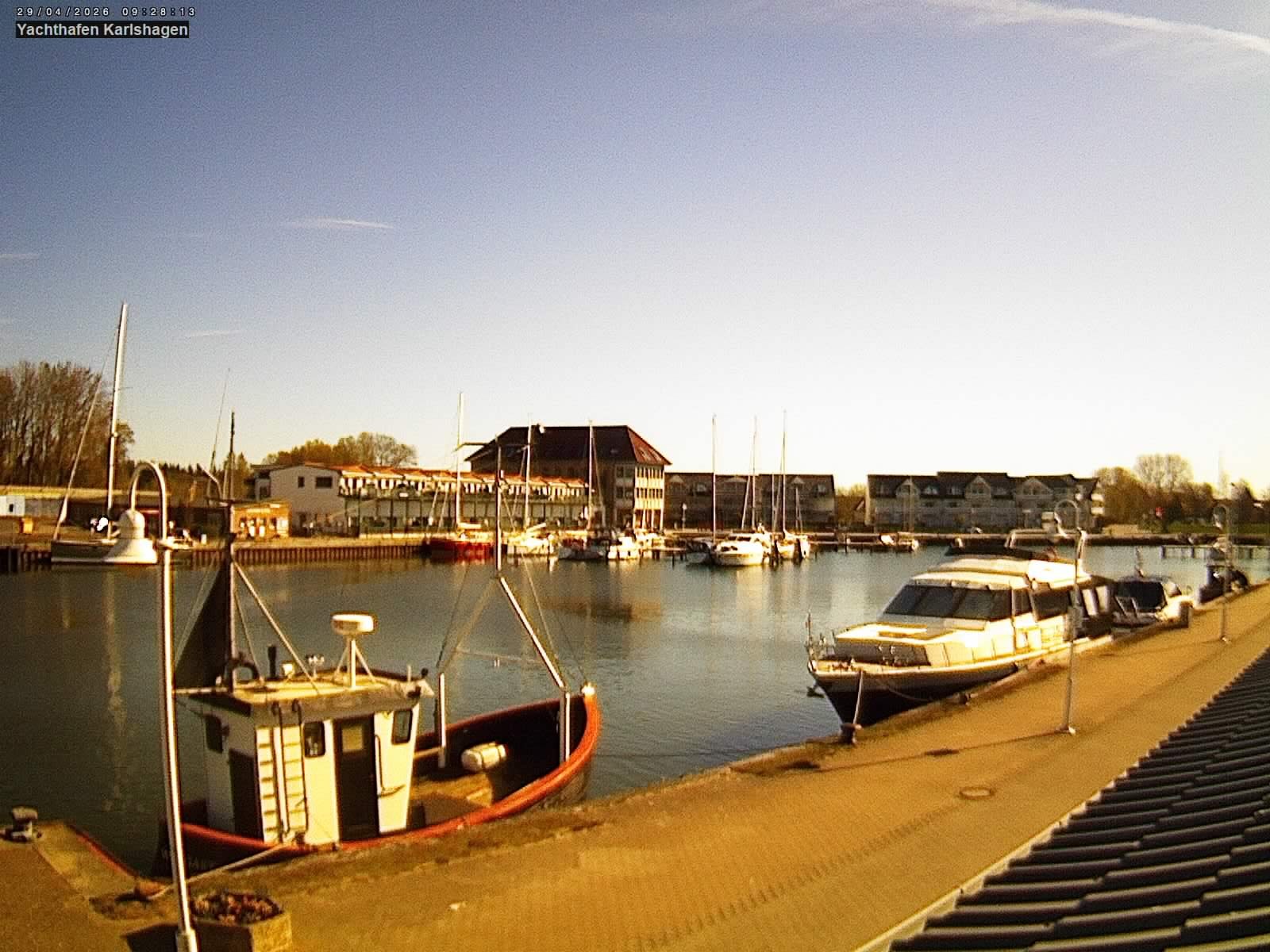 Archiv Foto Webcam Usedom: Yachthafen Karlshagen