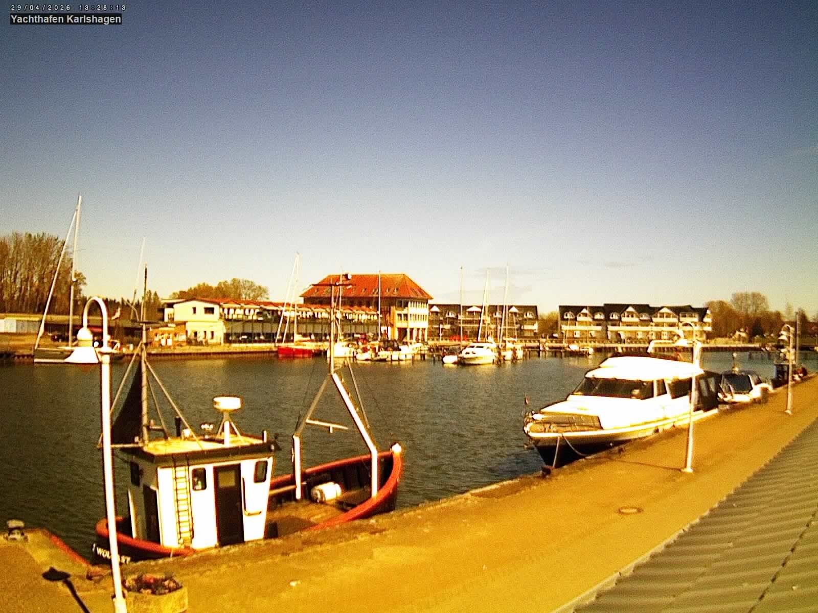 Archiv Foto Webcam Usedom: Yachthafen Karlshagen